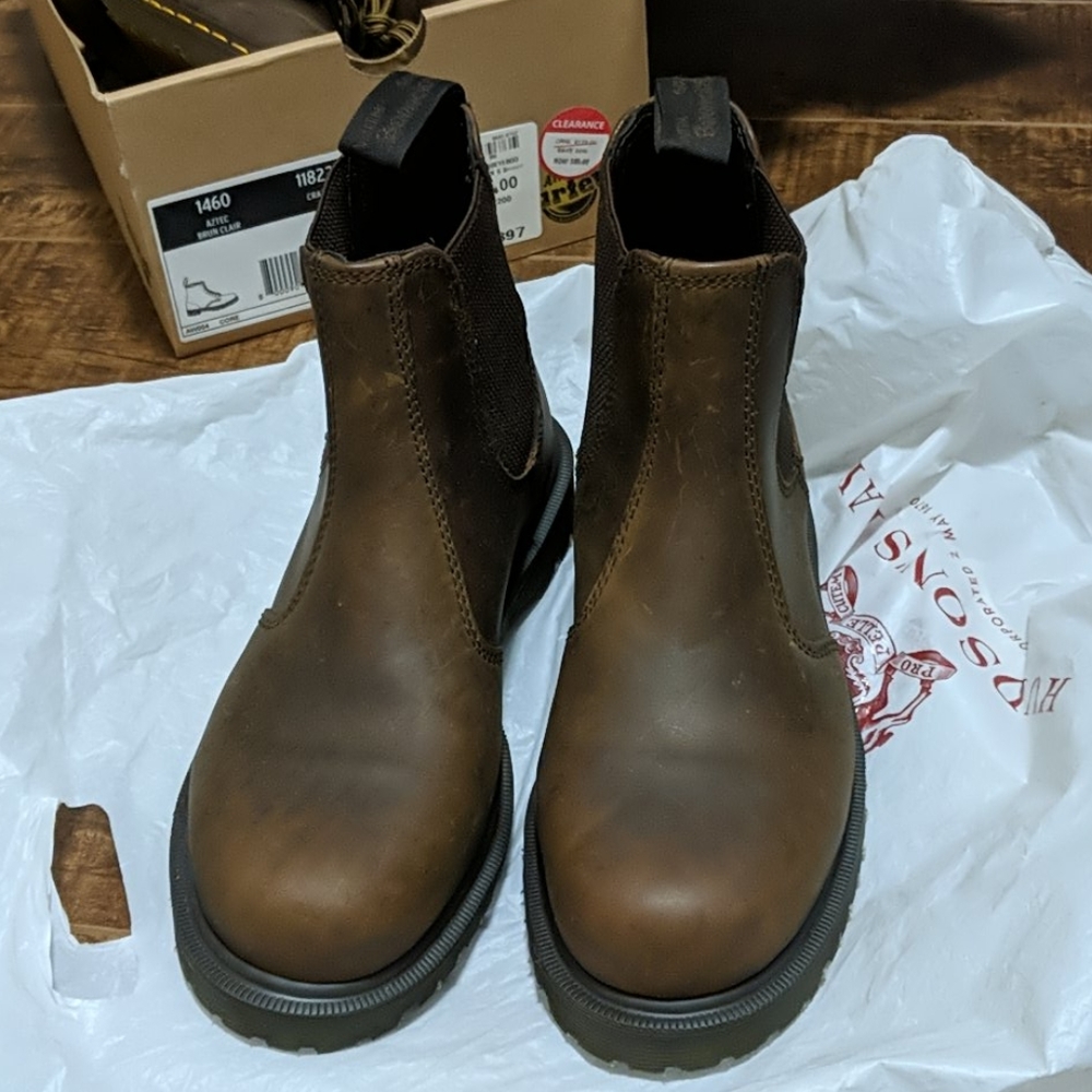 Dr. Martens slip on boots